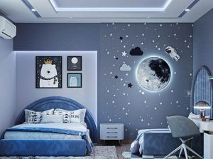 Phòng ngủ kiểu không gian vũ trụ